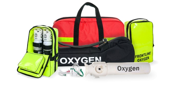 Medical oxygen bag and equipment